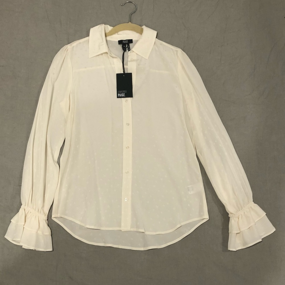 Paige Georgia silk blouse